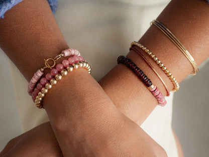 Garnet bracelet | dainty Garnet jewelry | Garnet bracelet | [TBD] women's Garnet jewelry | tiny gemstone bracelet