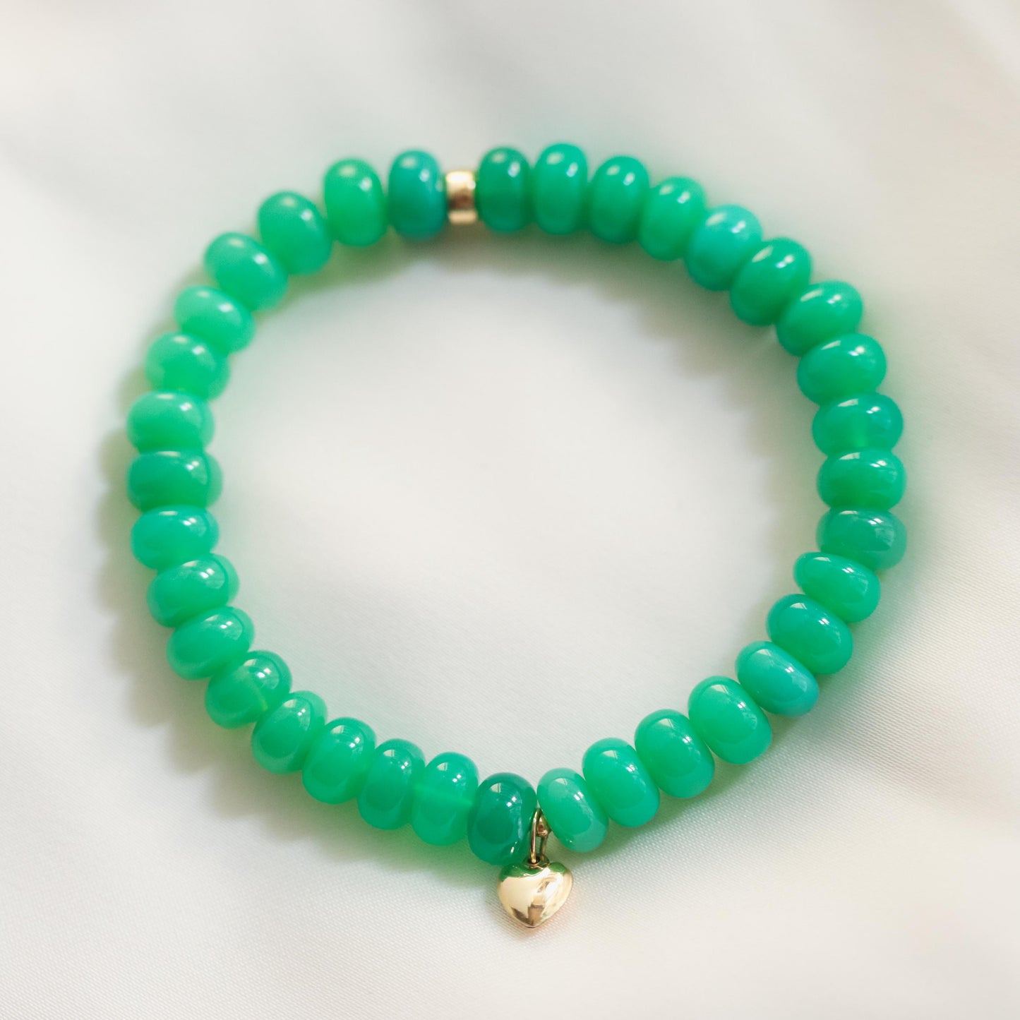Chalcedony Bracelet Green