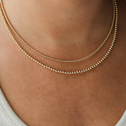 14k Gold Filled Necklace 2mm