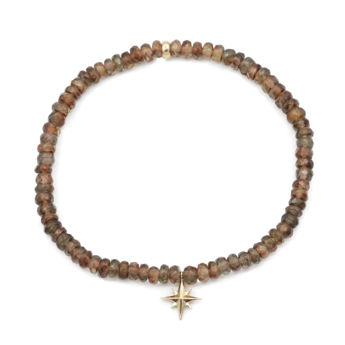 Andasulite Bracelet | dainty tiny andasulite beaded bracelet | andasulite gold bracelet | genuine andasulite | andasulite 3mm