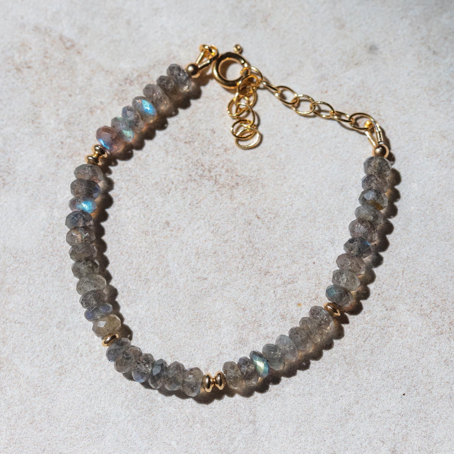 Labradorite Bracelet - 14K