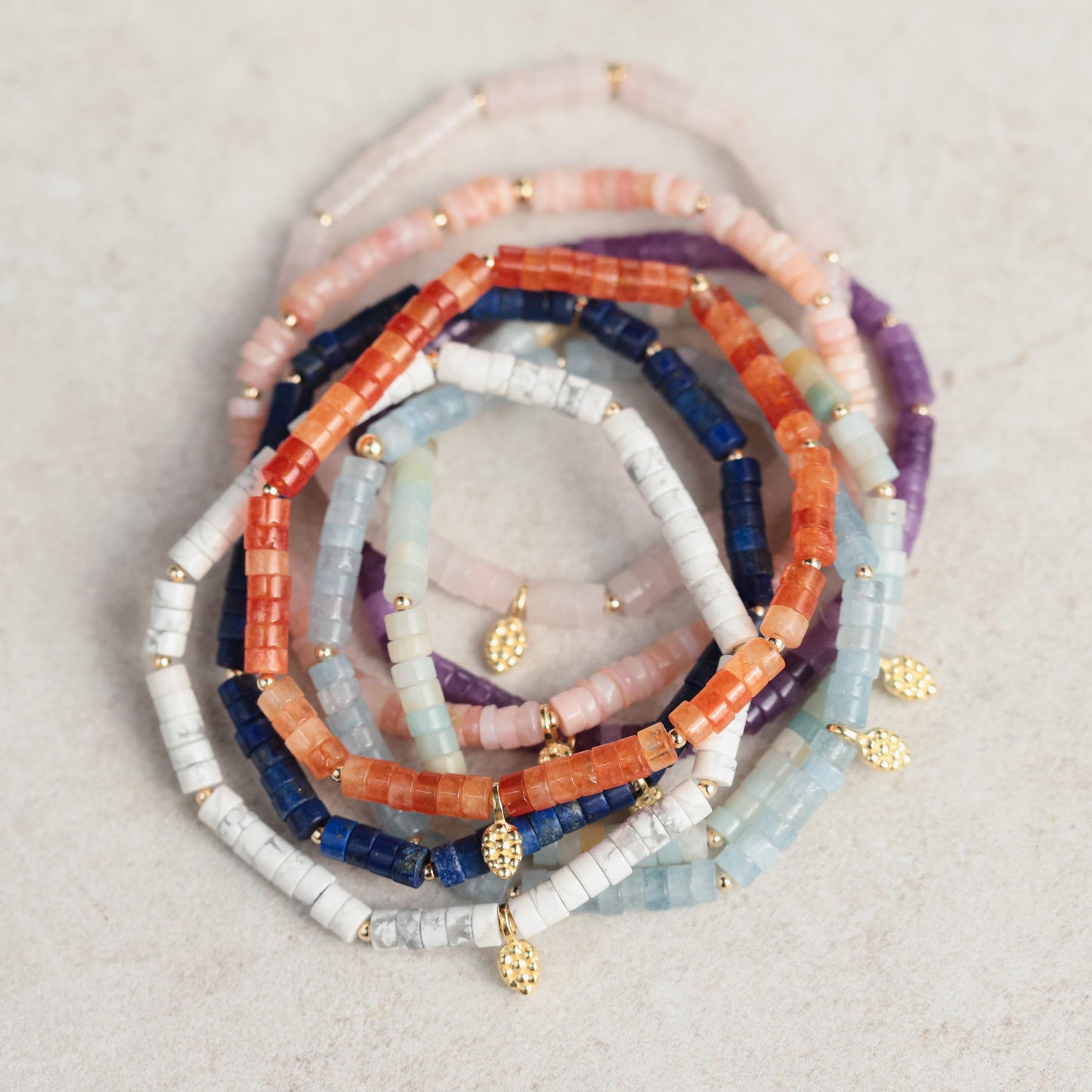 Genuine Carnelian | carnelian beaded gemstone stretch bracelet | [EBCM2037] orange natural stone | vitality, confidence | healing gemstone