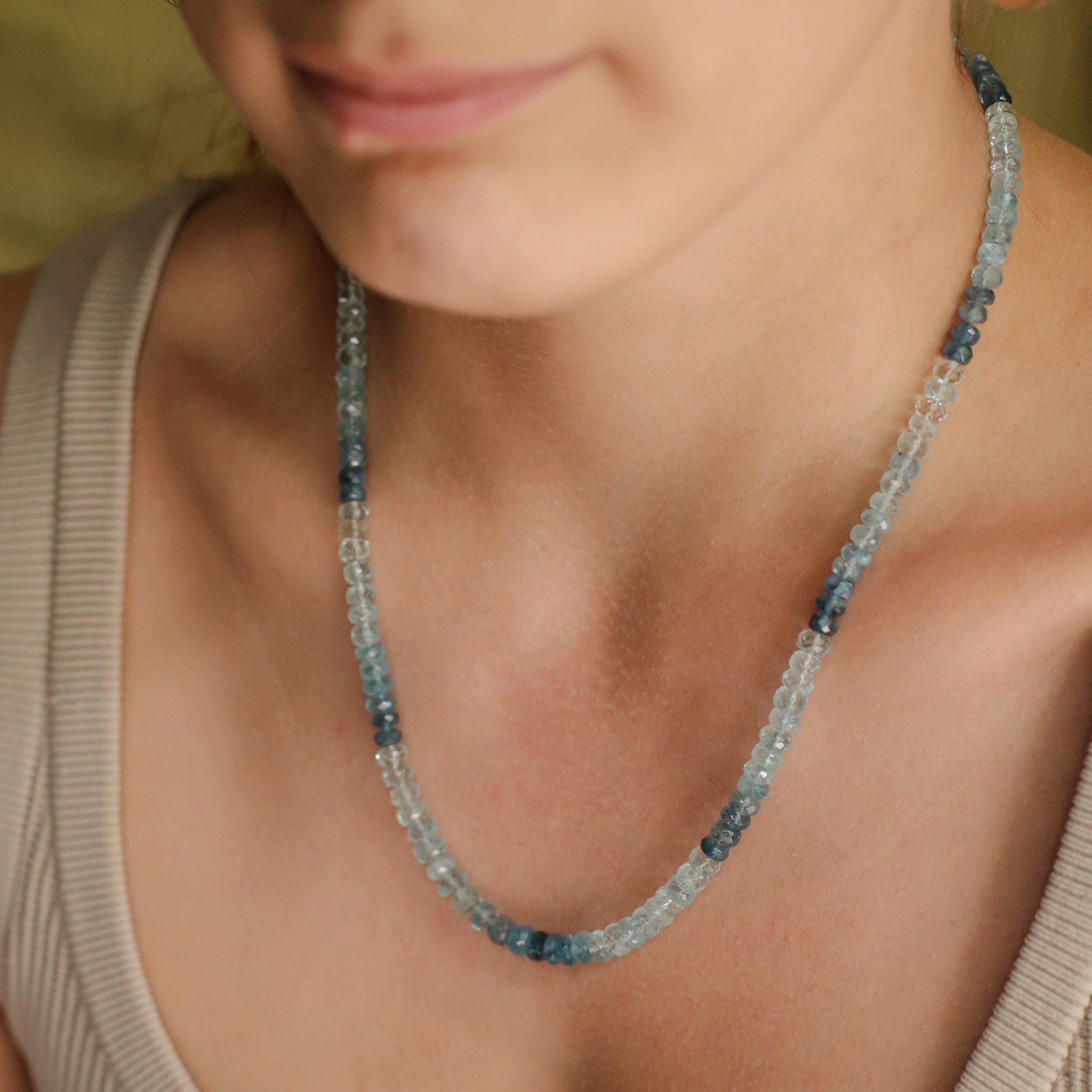 Ombre Santa Maria Aquamarine - 14K