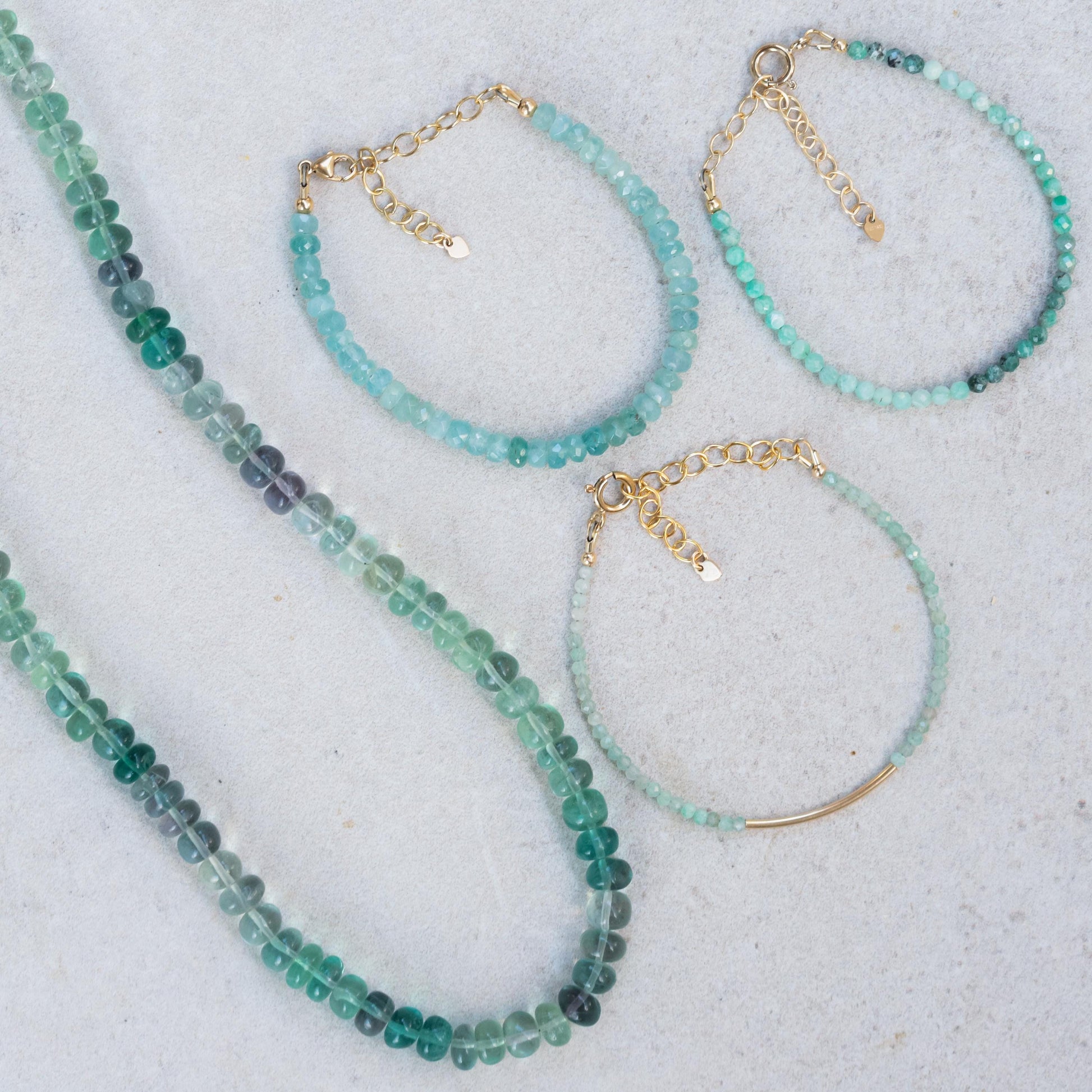 Fluorite necklace