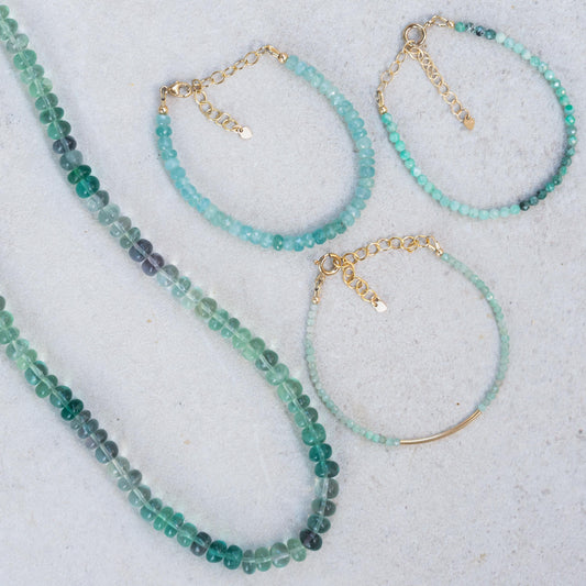 Fluorite necklace