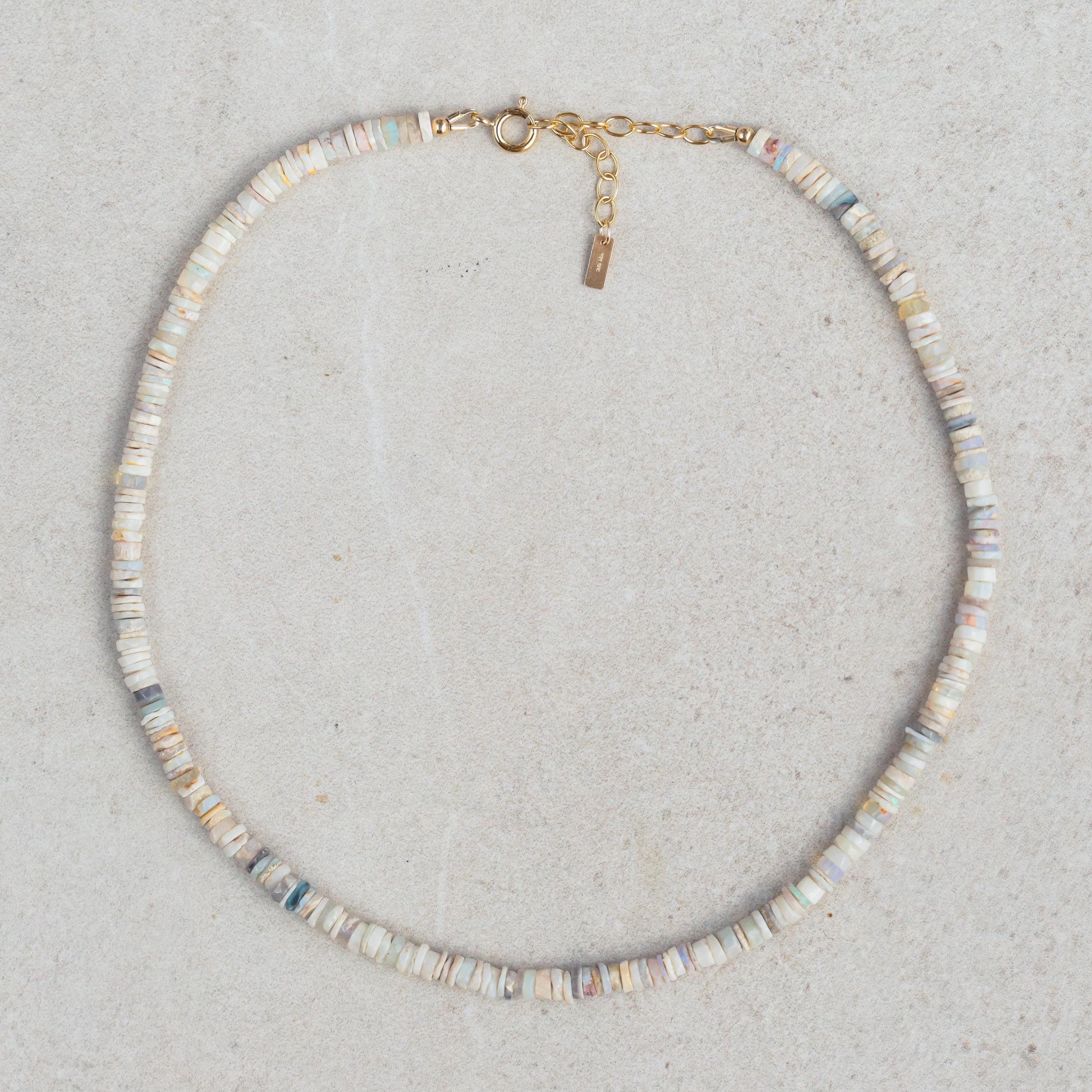 Australian opal Necklace | Australian opal necklace | opal necklace | summer gemstone necklace | opal necklace, opal necklace W