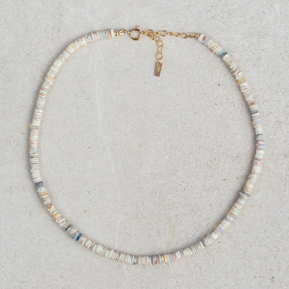 Australian opal Necklace | Australian opal necklace | opal necklace | summer gemstone necklace | opal necklace, opal necklace W