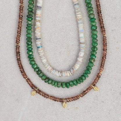 Australian opal Necklace | Australian opal necklace | opal necklace | summer gemstone necklace | opal necklace, opal necklace W