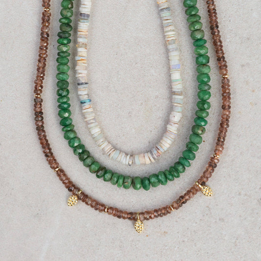 Australian opal Necklace | Australian opal necklace | opal necklace | summer gemstone necklace | opal necklace, opal necklace W