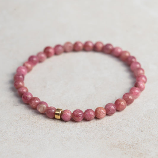 Pink Tourmaline Bracelet