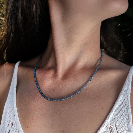 Blue Sapphire Necklace
