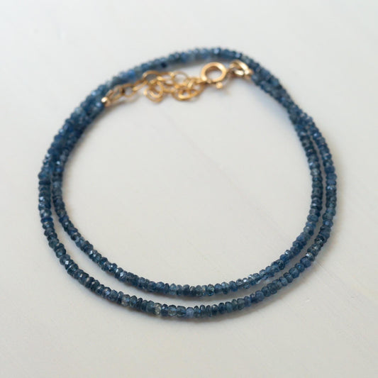 Blue Sapphire Necklace
