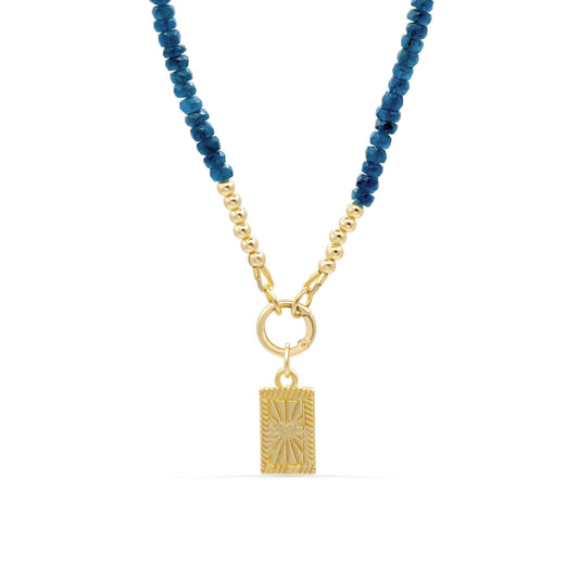 Oceanic apatite necklace