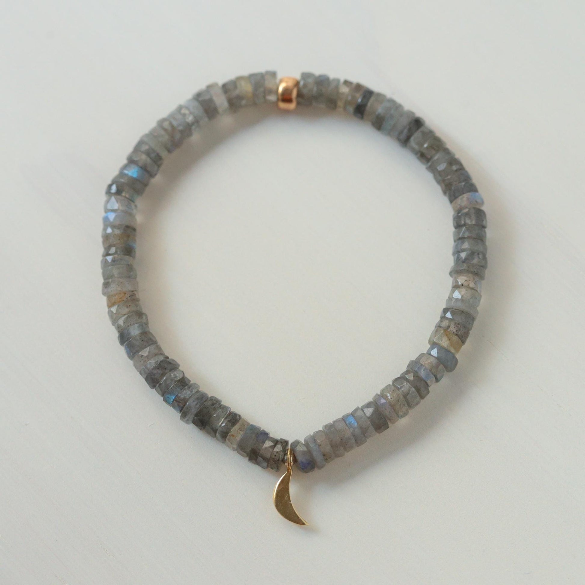 Labradorite Heishi Bracelet