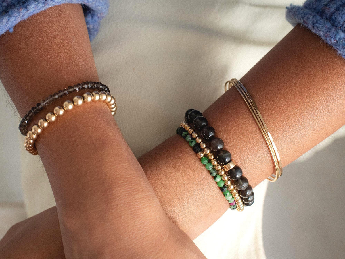 Smoky Quartz Ombre Bracelet