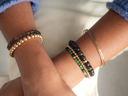 Smoky Quartz Ombre Bracelet