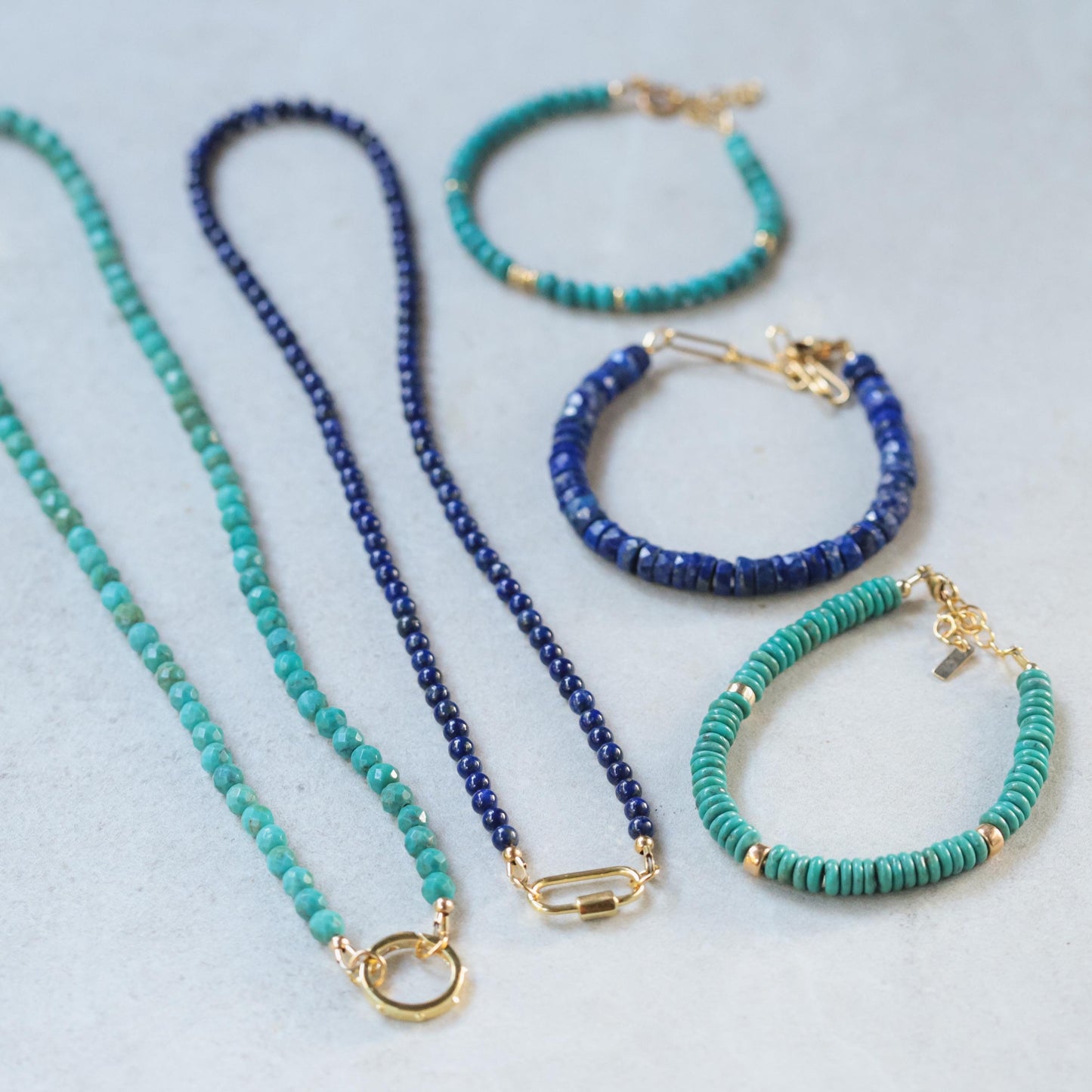 Genuine Turquoise beaded bracelet