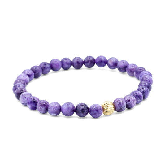 Ultra Violet Charoite Bracelet