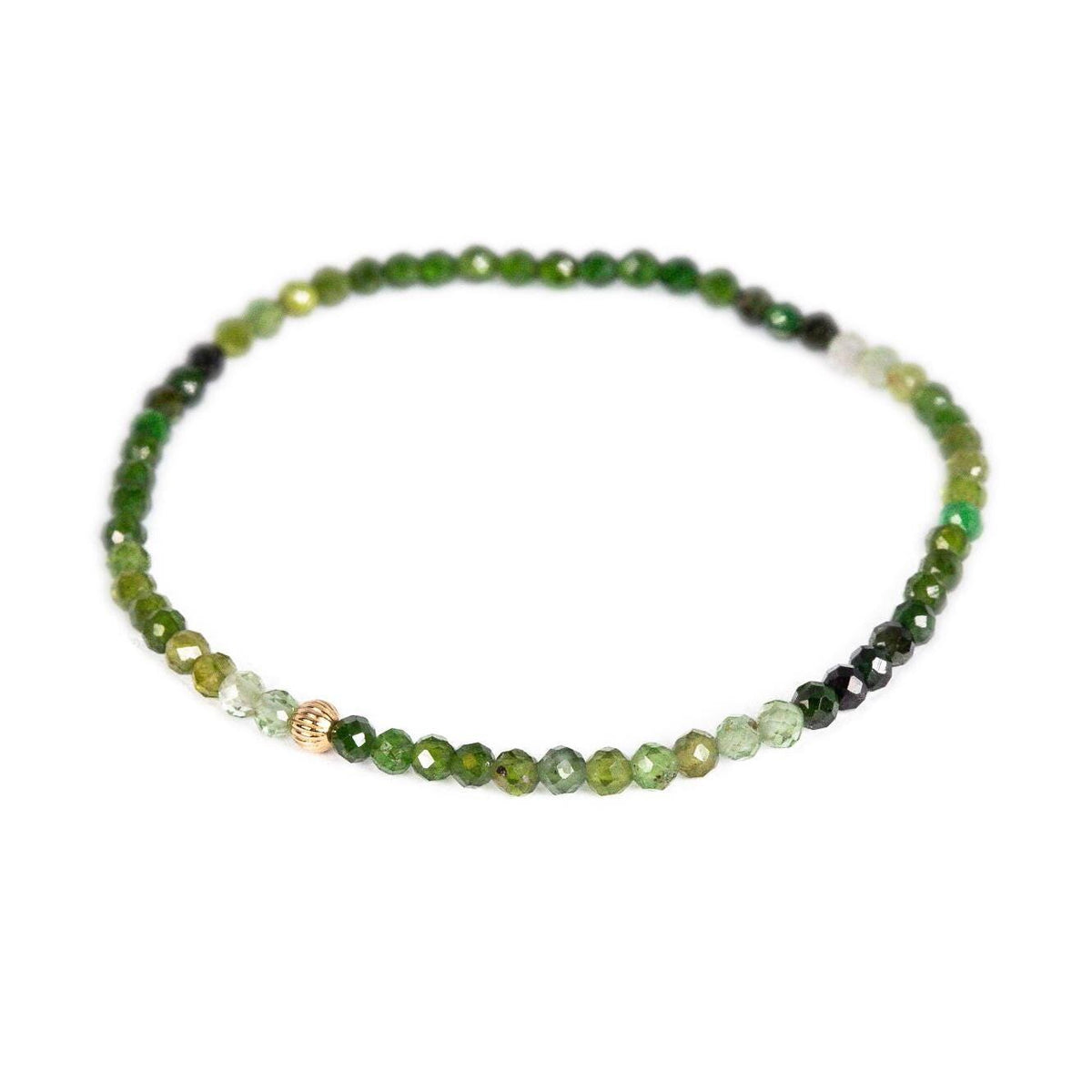 Green Tourmaline - 14K