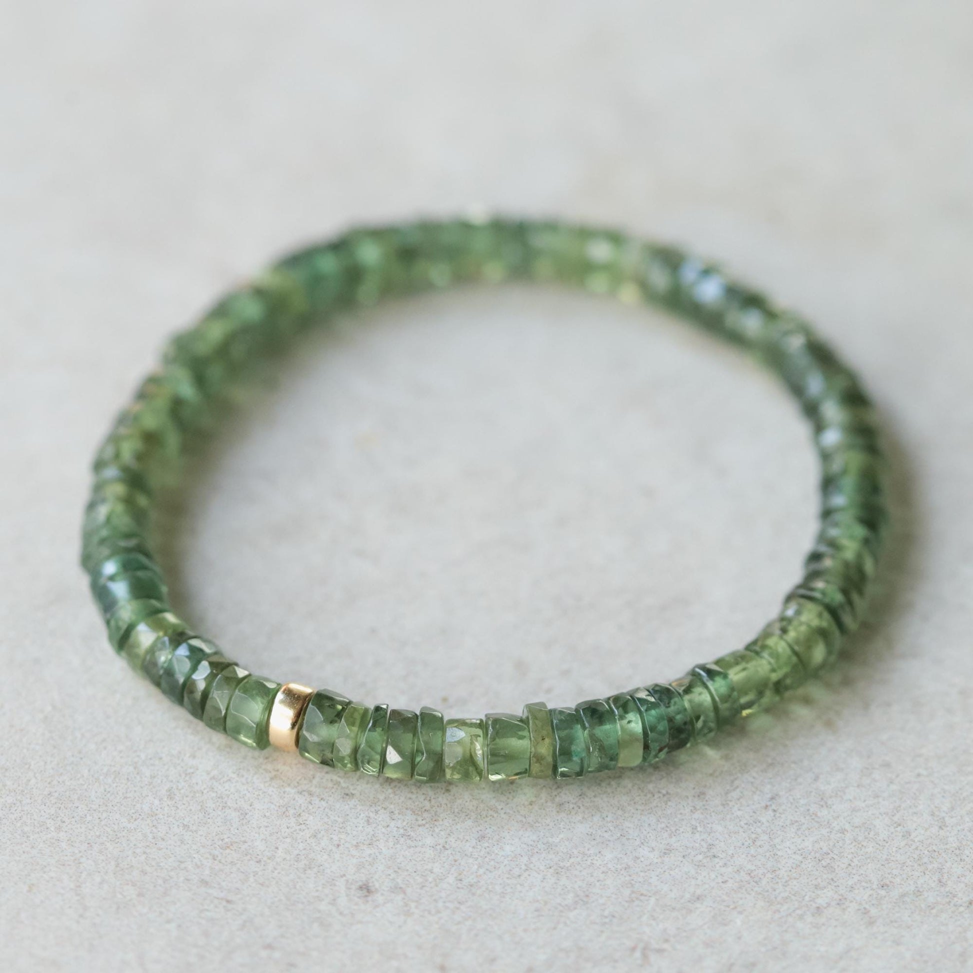 Green Apatite Bracelet