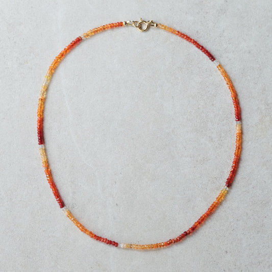 Mexican Fire Opal Necklace