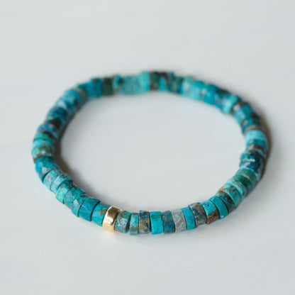 Oceanic Blue Chrysocolla Bracelet