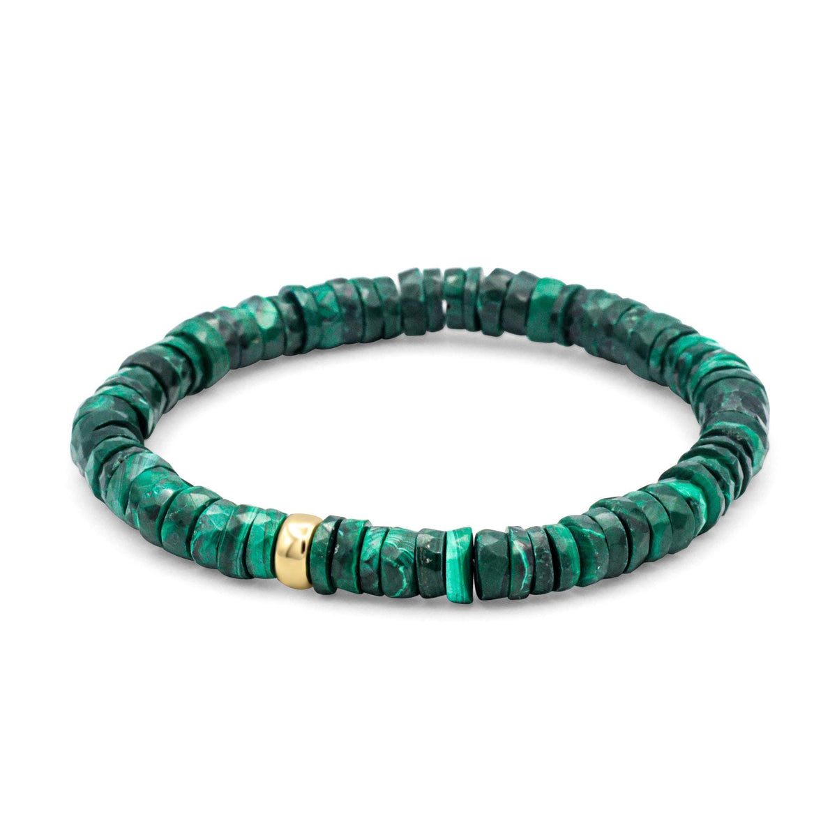 Manifestation Malachite Heishi Bracelet