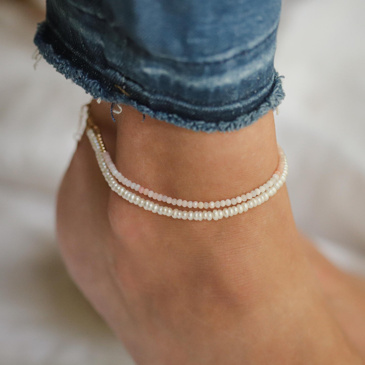 Fresh Water Pearl Anklet