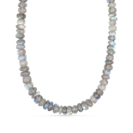 Flash Labradorite Necklace – Intuition, Protection & Luminous Light | labradorite beaded necklace, genuine labradorite