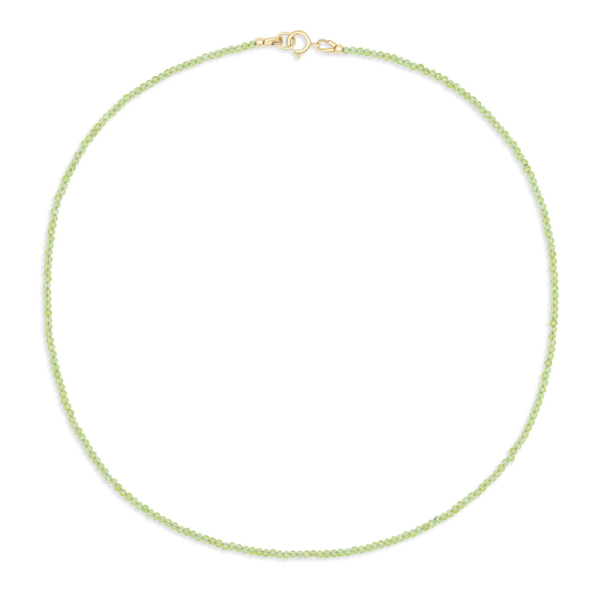Kiwi Lime Peridot Necklace
