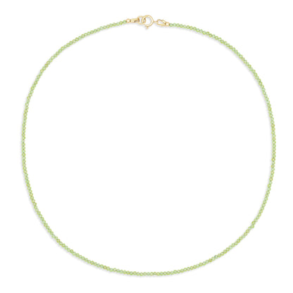 Kiwi Lime Peridot Necklace