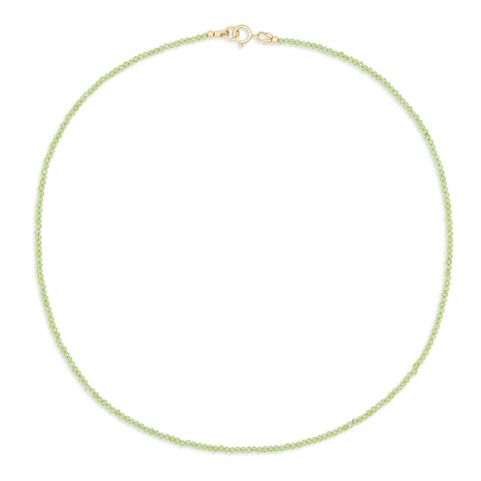 Kiwi Lime Peridot Necklace