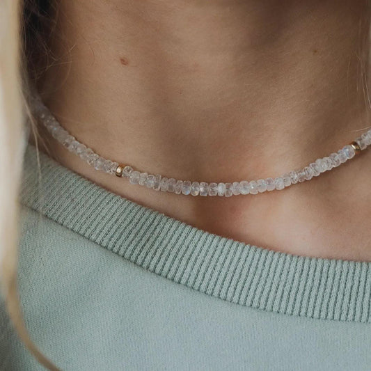 Luna Light Moonstone Necklace