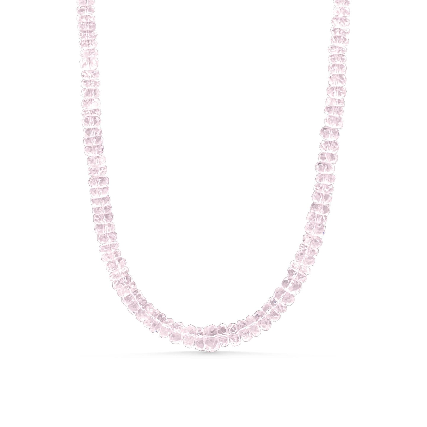 Rosewater Morganite Necklace | Morganite necklace | Candy Morganite necklace | [] pink gemstone necklace | Morganite
