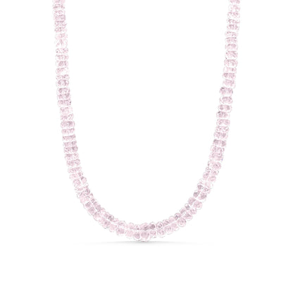 Rosewater Morganite Necklace | Morganite necklace | Candy Morganite necklace | [] pink gemstone necklace | Morganite
