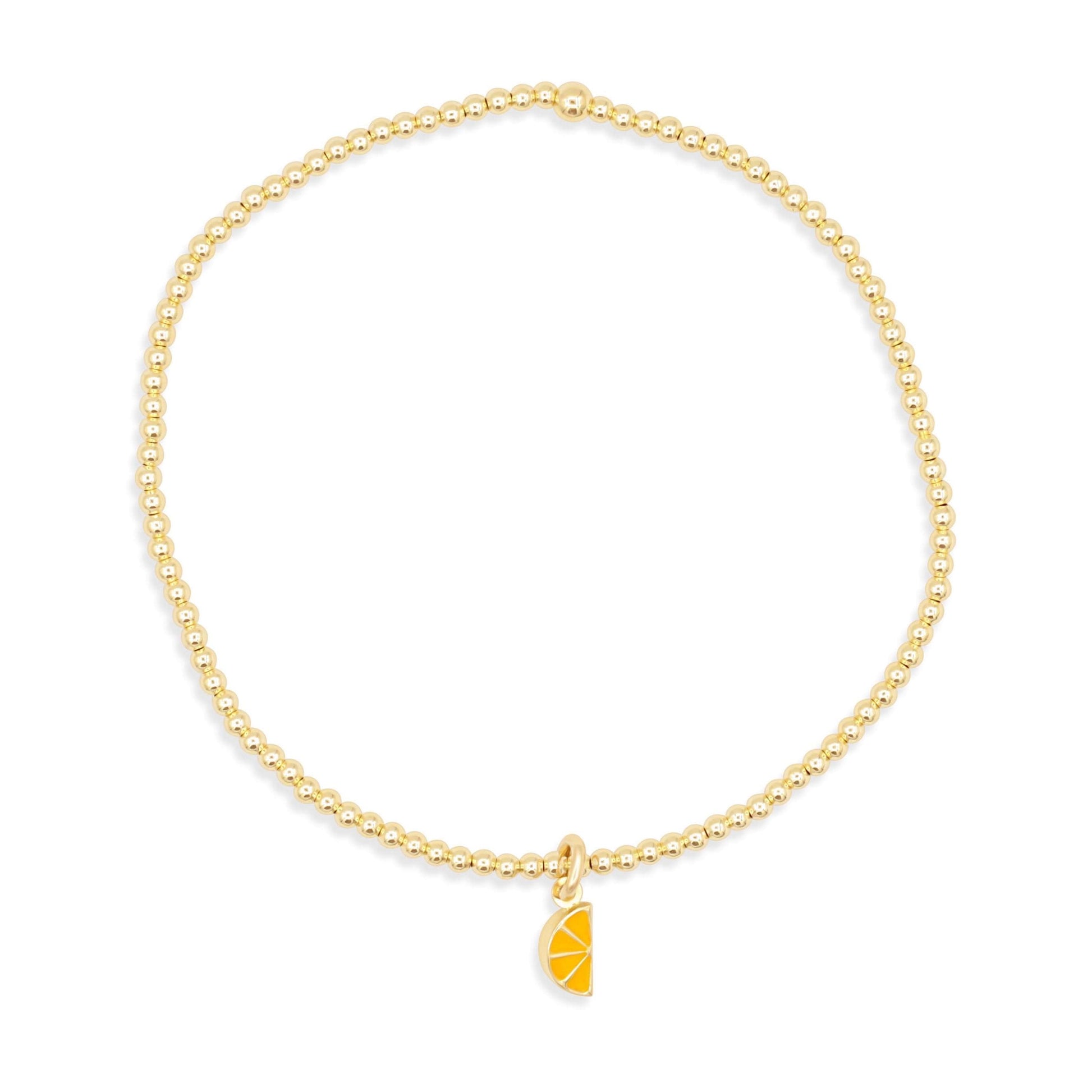 14K GOLD 2mm bracelet | beaded gold jewelry | minimalist gold beaded bracelet [EBGP1120] | yellow gold 2mm