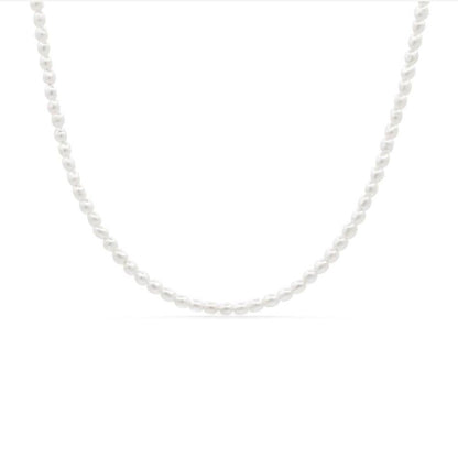 Pearl Whisper Choker - Tiny Freshwater Pearl Necklace | Adjustable Gold Filled Pearl Choker | Layering Necklace | Pearl Gift for Her