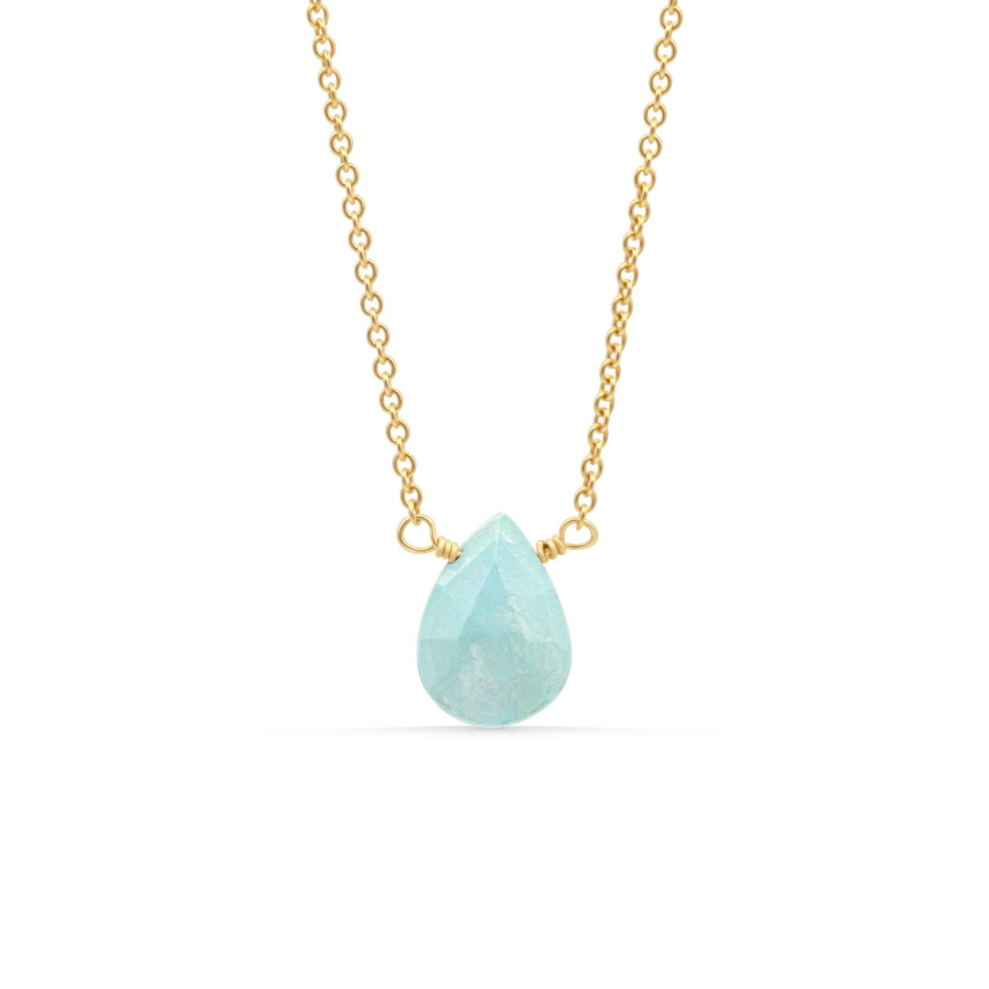 Ocean Drop Turquoise Necklace