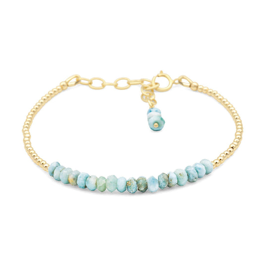 Ocean Mist Larimar Bracelet