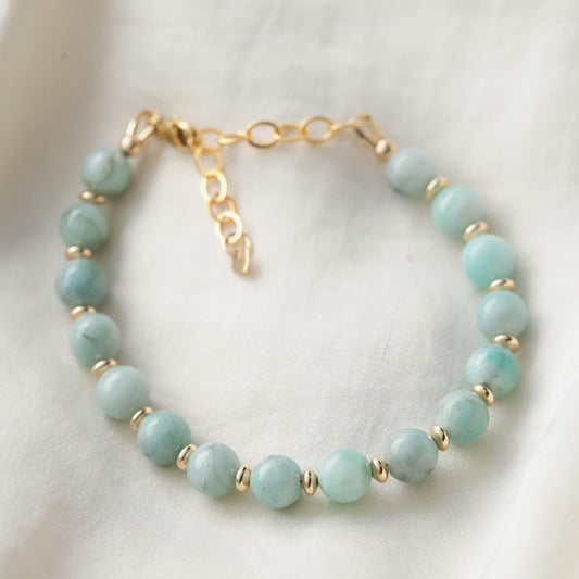 Sea Mist Emerald Bracelet