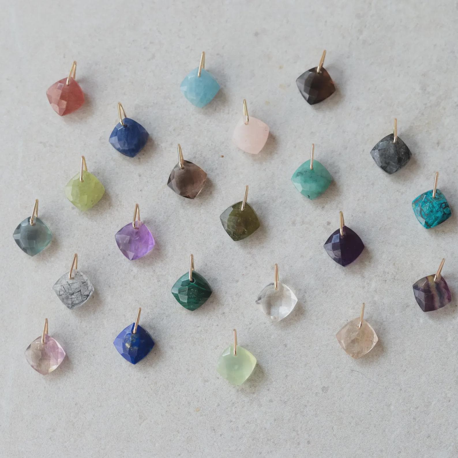 Morganite Pendant Necklace | Genuine Faceted Morganite | 14K Gold Filled Chain Optional | Natural Pink Gemstone Necklace