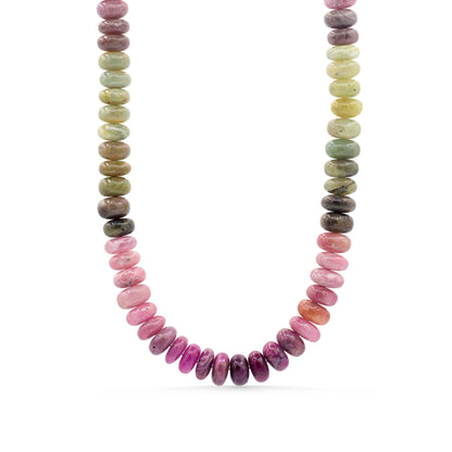 Wild Bloom Sapphire Necklace – Wisdom, Joy & A Life in Full Color | Mutlisapphire Sapphire necklace | Sapphire beaded Necklace