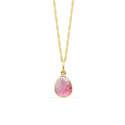 Rosé Horizon Pink Tourmaline Necklace – One of a Kind