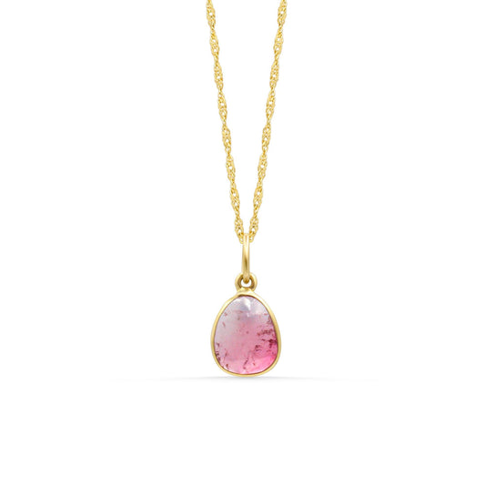 Rosé Horizon Pink Tourmaline Necklace – One of a Kind