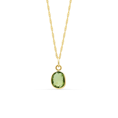 Lime Light Peridot Necklace – One of a Kind
