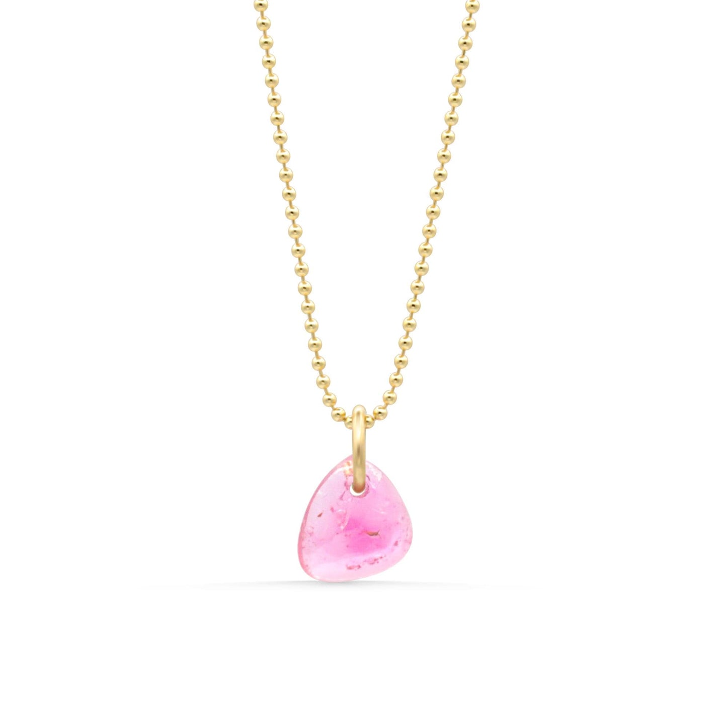 Cotton Candy Pink Tourmaline Necklace – One of a Kind