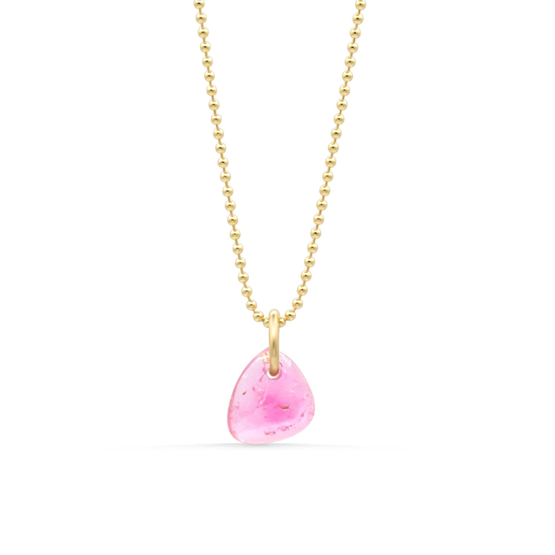 Cotton Candy Pink Tourmaline Necklace – One of a Kind