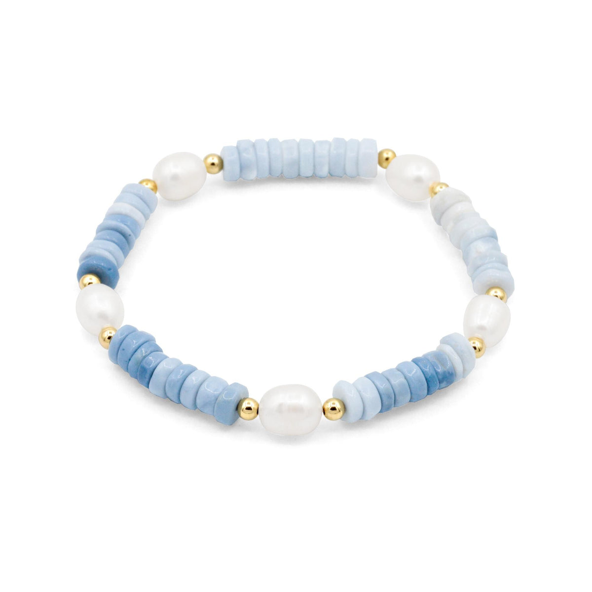 Ocean Whisper Bracelet - Opal & Pearl