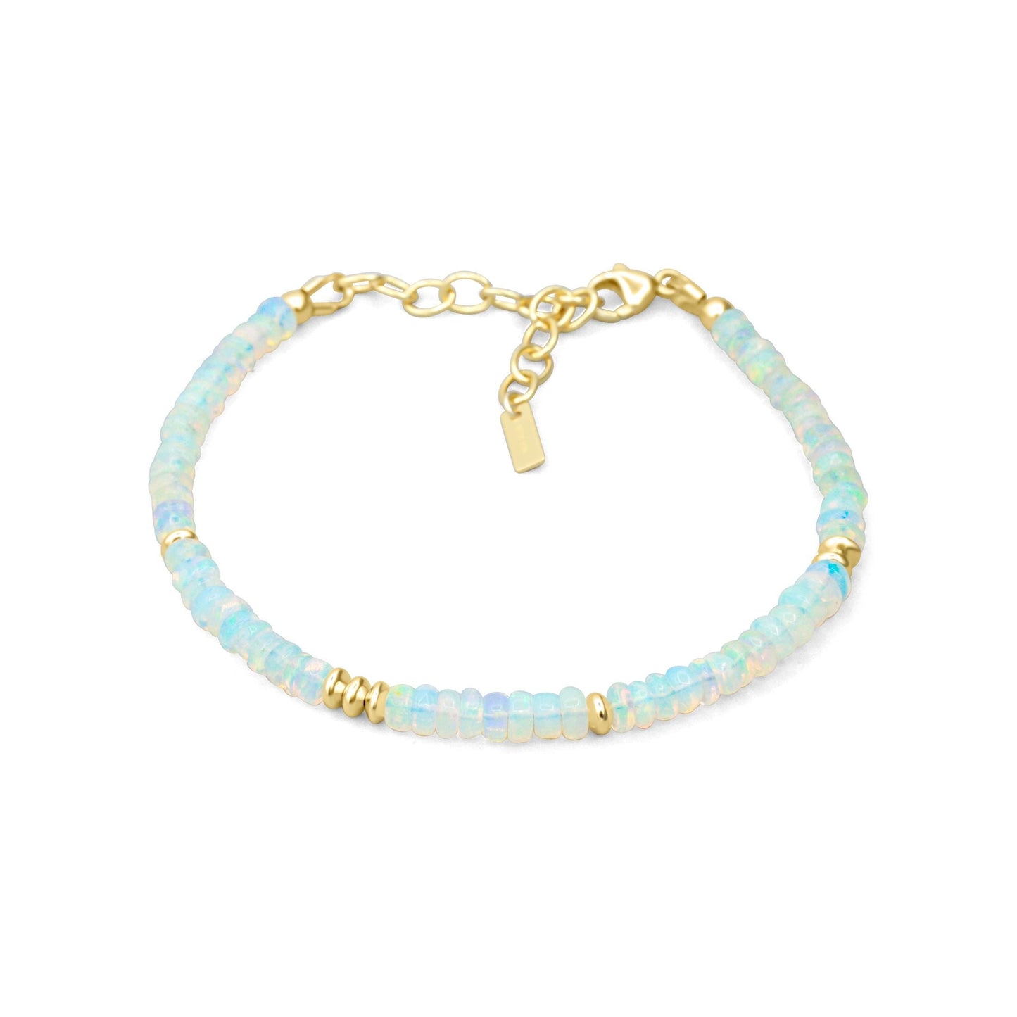 Ethiopian Opal Glow Bracelet Ethiopian Welo Opal Dainty Bracelet. Flashy opal bracelet []| AAA Quality Genuine Opal Delicate *bss *G