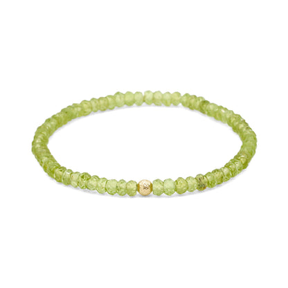 Lime Light Peridot bracelet | faceted highest quality peridot bracelet [] | 100% genuine peridot | natural peridot beaded bracelet